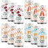 OLIPOP - 4-Flavor Sparkling Tonic Retro Greatest Hits Variety Pack, Prebiotic Soda