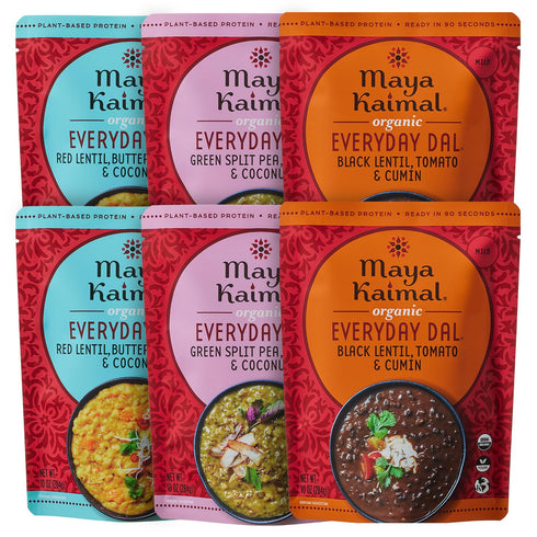 Maya Kaimal Foods - Organic Indian Everyday Dal Variety Pack No. 2