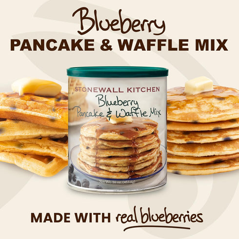 16 Stonewall Kitchen Blueberry Pancake & Waffle Mix, Ounces