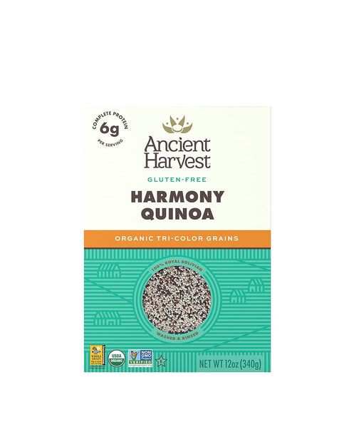 Ancient Harvest Organic Quinoa, Harmony Tri-Color Blend, 12 oz. Box, Essential Gluten-Free