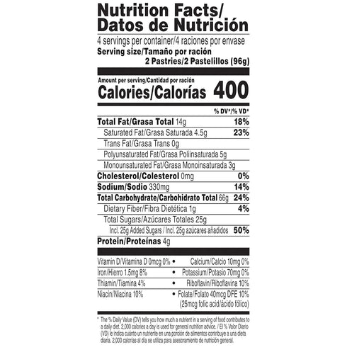 6.772lb (32 Count) Pop-Tarts, Breakfast Toaster Pastries, Frosted Cinnamon Roll, Case