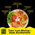 immi 6-Pack Tom Yum Shrimp Ramen Bright, Zesty Flavor with More Protein Vegan, High Protein Ramen Noodles Low Carb
