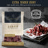Premium Aufschnitt Products 5 Pack, Aufschnitt Essicata Jerky - Extra Tender, Low Sodium - Made in USA - Certified