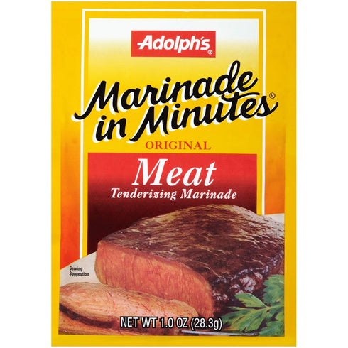 Adolph's 1 Oz (Pack 24) Marinade In Minutes Original Meat Tenderizing Marinade