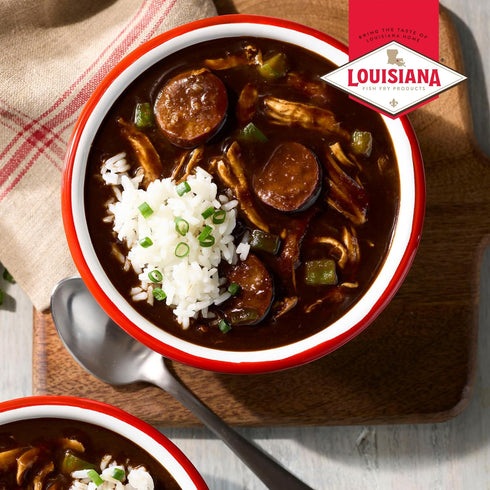 5 oz. Dark Roux Gumbo Base - Authentic Cajun Flavor in a Delicious Gumbo Base - Just Add Your Choice of Meat