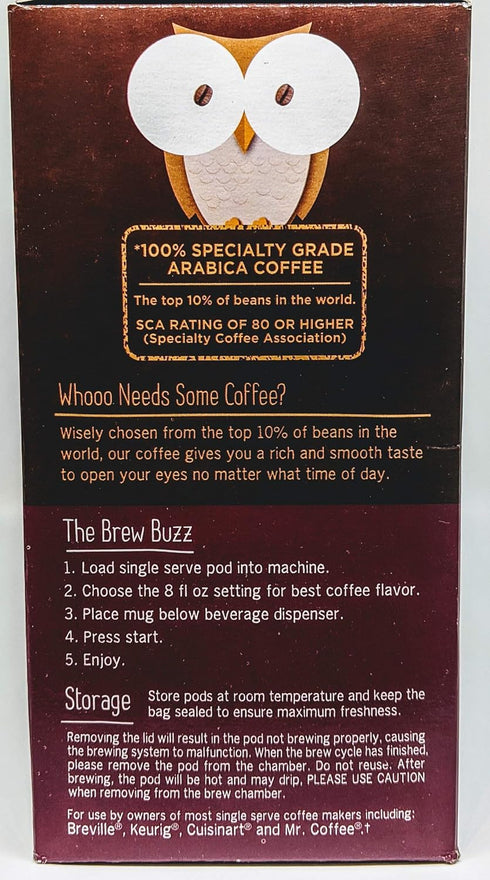 Wide Awake Coffee (32 Count, Single Serve Coffee Pods Breakfast Blend)