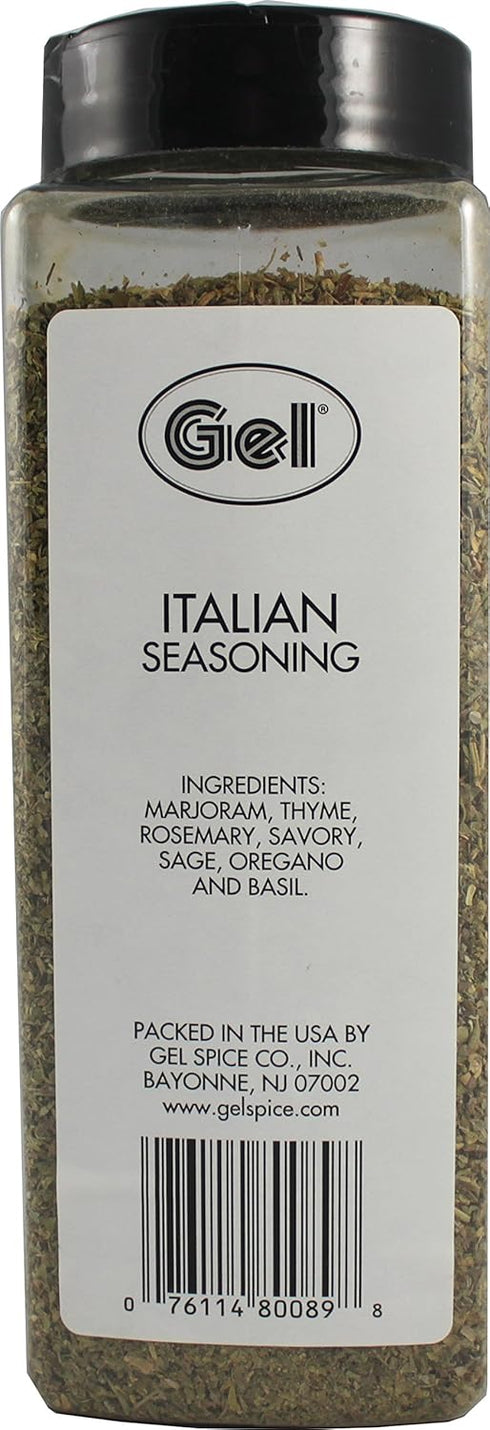 GEL Brand Gourmet Italian Seasoning Family Size Jar, 5 oz