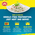 Packs (Pack 6) MTR Ready-To-Eat: Vegetable Pulao - Microwavable Rice for Instant Meals - Delicious & Nutritious Rice