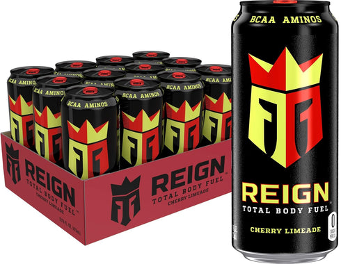 Reign Total Body Fuel, Cherry Limeade, Fitness & Performance Drink, 16 Fl
