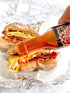 5 oz Rocky's Bacon Hot Sauce Gourmet Red Chili Sauce with Perfectly Balanced Heat Great Hot Sauce Gift and Wing Sauce