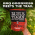 9 oz Rufus Teague Hot BBQ Honey Roasted Almonds Sweet, Spicy & Smoky Gourmet Snacks, Resealable Pouch for Freshness