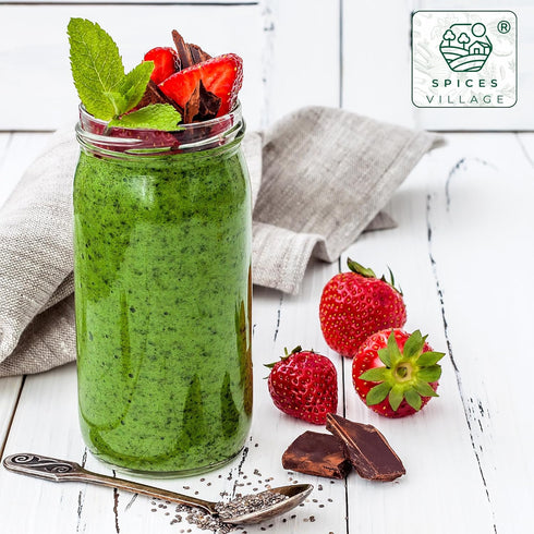 4 oz, SPICES VILLAGE Dried Spinach Powder, Natural Ground Spinach Leafs, Whole Leaf Spinach Powder, Kosher, Gluten