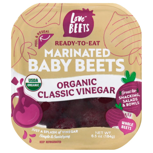 Love Beets Organic Classic Vinegar, 6.5 Ounce.
