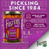 32oz, 2 Pack, 40 Foster's Pickled Carrots in a Jar, Original, Traditional Pickled Carrot Sticks Recipe for over years