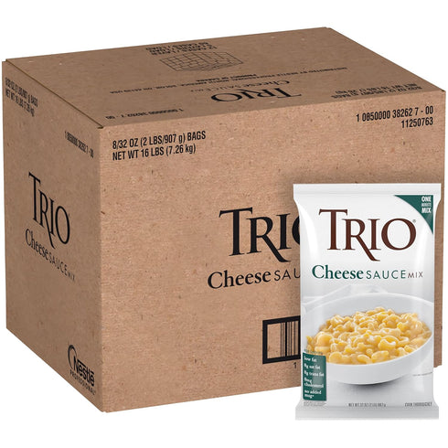 Trio Cheese Sauce Mix, Mac and Cheese, Pretzel Cheese Dip, Rich and Velvety, 32 oz Bag