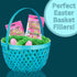 2.4 (2 Pack) Needzo Bubble Gum Egg Shaped Candy, Easter Basket Stuffers, Ounces