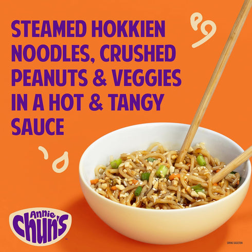 8.73 oz (Pack 6) Annie Chun's Spicy Kung Pao Noodle Bowl