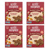 Maine Crisp Cranberry Almond Crisps, 4 Pack - Snack Crackers, Grain Free,