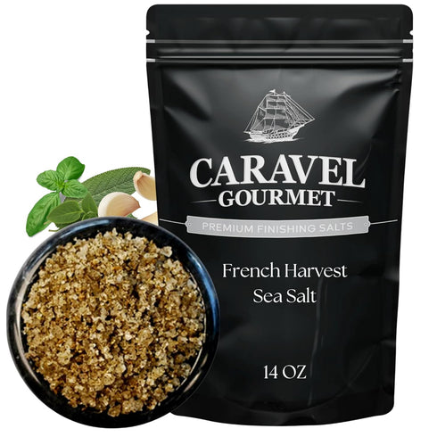 French Harvest Sea Salt for Cooking and Finishing Premium Coarse Sea Salt