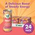 V8 +ENERGY 8 oz (24 Pack) Passionfruit Orange Guava Juice Energy Drink, fl Can