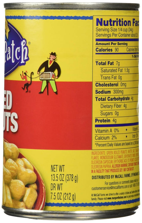 Margaret Holmes 6 5.95 (Pack 6) Piece Cajun Style Boiled Peanuts, Pound