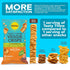 4-Pk 4oz BIENA Tasty Thins Veggie Crisps Made with Avocado Oil - Nacho, Bags Chickpeas & Veggies, Vegan, Gluten Free