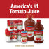 100% 64 oz Campbell's Tomato Juice, Tomato Juice, Bottle