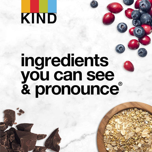 11 1 Count KIND Healthy Grains Clusters, Raspberry with Chia Seeds Granola, Gluten Free, Ounce Bags
