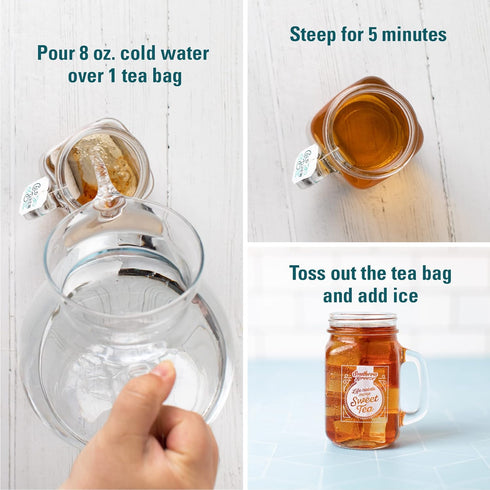 Pack 20 Pack 8 Southern Breeze Cold Brew Sweet Tea Variety Iced Tea with Black Tea and Zero Carbs Zero Sugar
