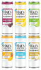 Oasis Snacks Hals New York Seltzer Water, 6 Flavor Variety Pack, 12 Fl Oz