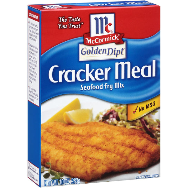 McCormick Golden Dipt Cracker Meal Seafood Fry Mix, 10 oz (Pack of
