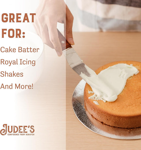 8 Oz Judee's Gluten Free Dried Egg White Protein Powder - Pasteurized, Gluten-Free & Non-GMO Dried Egg Whites - Whips