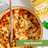 12oz (Pack 6) Al Dente Golden Egg Bonnetti All-Natural, Hand-Crafted Egg Pasta. Delicious and Versatile - Classic Pasta