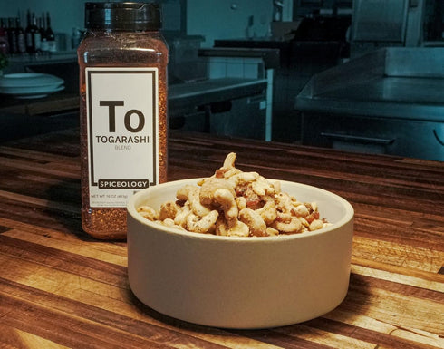 7 16 oz Spiceology - Togarashi Japanese Spice Blend - Gluten-Free Japanese Ramen, Rice, and Sushi Seasoning with Umami