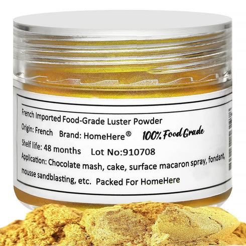 HomeHere Edible Cake Dust Luster Powder, 7g