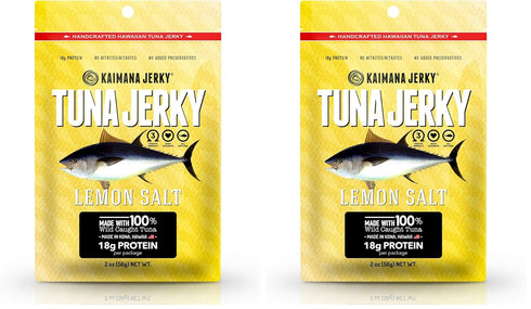 Kaimana Ahi Tuna Jerky (Lemon Salt, 2.7oz) (Pack of 2)