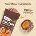 21.1oz (24 RXBAR Protein Energy Bites, Gluten Free Protein Balls, Dark Chocolate Peanut Butter, Box Bites)