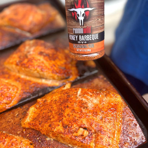 Gourmet Honey BBQ Rub and Seasoning, 5.7 ounces, Perfect for Pork, Chicken, Ribs, and Salmon