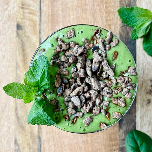 100% 8 227g Wilderness Poets, Organic Cacao Nibs (Sweetened with Coconut Nectar) - Peruvian Heirloom (Criollo Variety)