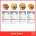 (4 Package, NUT CRAVINGS - Dried Fruit & Mixed Nuts Gift Basket in Red Box Assortments) Food Arrangement, Healthy Snack