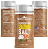 14 oz Himalayan Seasoning Salt with Pepper, Garlic, and Onion Natural Himalayan Pink Salt for Grilling, Cooking