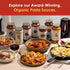 24 oz (Pack 3 Dave's Gourmet Organic Roasted Garlic & Sweet Basil Pasta Sauce, of Jars) - Vegan & Gluten-Free Pasta