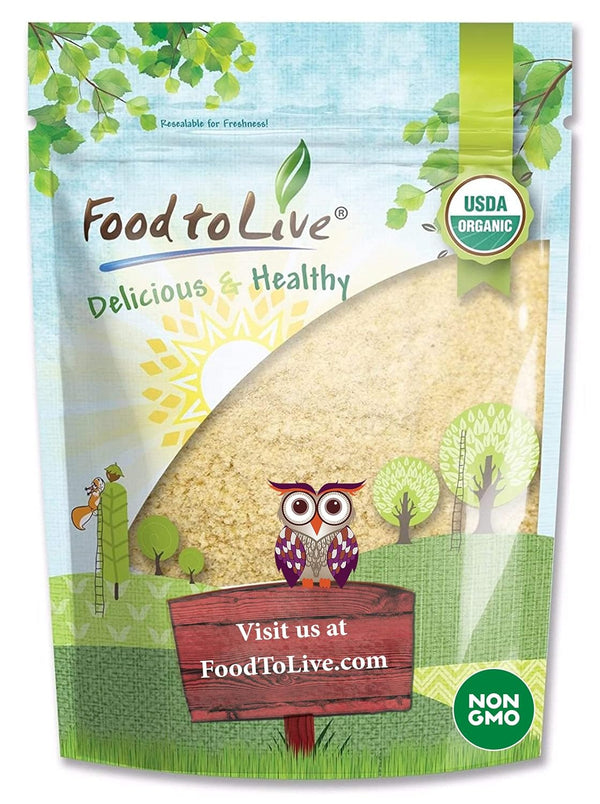 Food to Live Organic KAMUT Khorasan Wheat Flour, 1 Pound Stone Ground