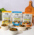 7g 5g 3-Pack (4.5 oz BeanVIVO Healthy Snacks for Adults & Kids with Protein & Fiber per Serving with Dried Edamame