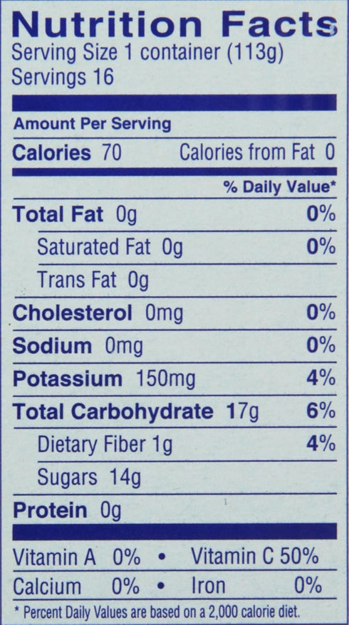 100 16 Count Dole Tidbits in Percent Pineapple Juice
