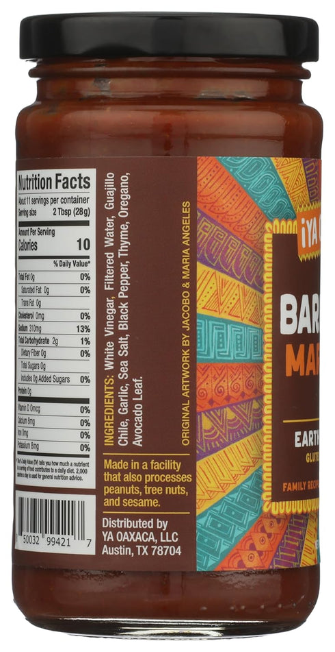12oz Ya Oaxaca - Barbacoa Adobo Marinade - Rich & Complex Flavor - Made with Chile Guajillo & Avocado Leaf - Brush on