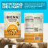 8-Pack, 5 BIENA Chickpea Snacks - Crunchy Roasted Chickpeas - High Fiber Protein Snacks for Adults and Kids - Ounce