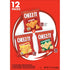 Pack, 12.1oz (12 Packs) Cheez-It Cheese Crackers, Baked Snack Crackers, Lunch Snacks, Variety Box