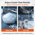8 oz Isomalt Crystals Sugar Substitute Powder for Baking and Decorating Clear and Ready to Use Bulk Size By Fit Lane