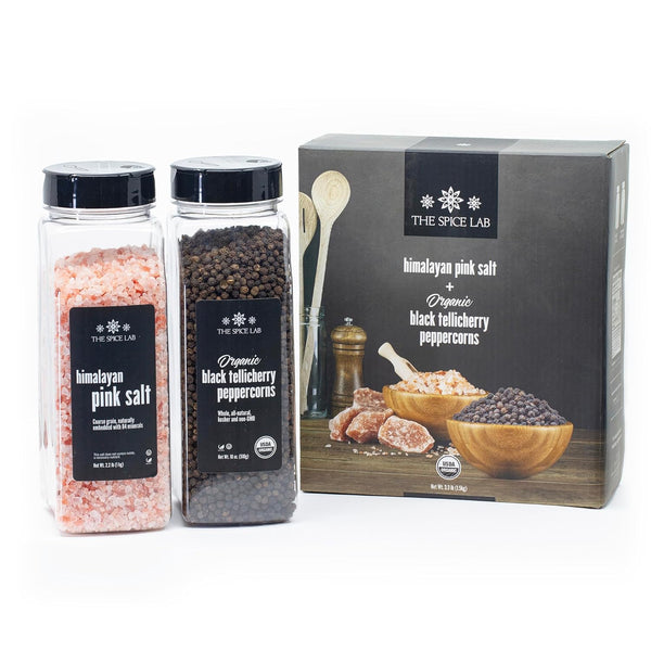 The Spice Lab Pink Himalayan Salt Coarse 2.2 Pound Tub & USDA